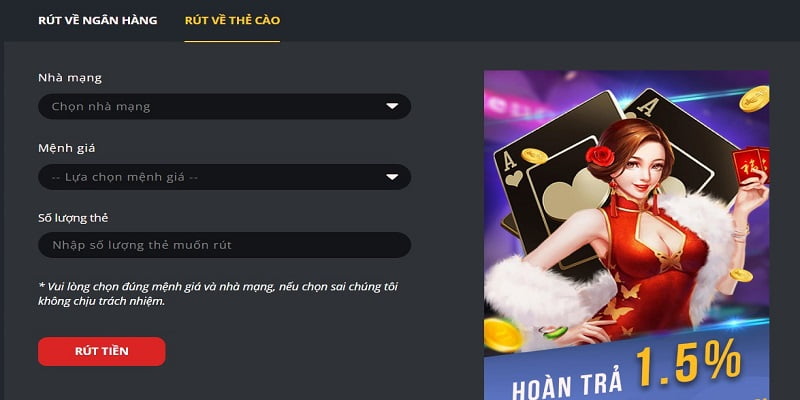 Hướng dẫn rút tiền cho người chơi trên trang web cá cược 66Club - 66Club