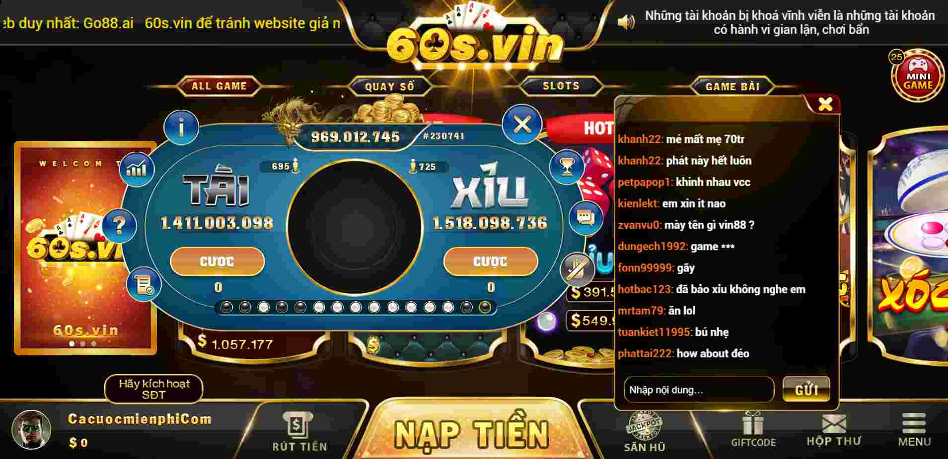 Caxeng - Chơi game và giành giải thưởng lớn! - Caxeng