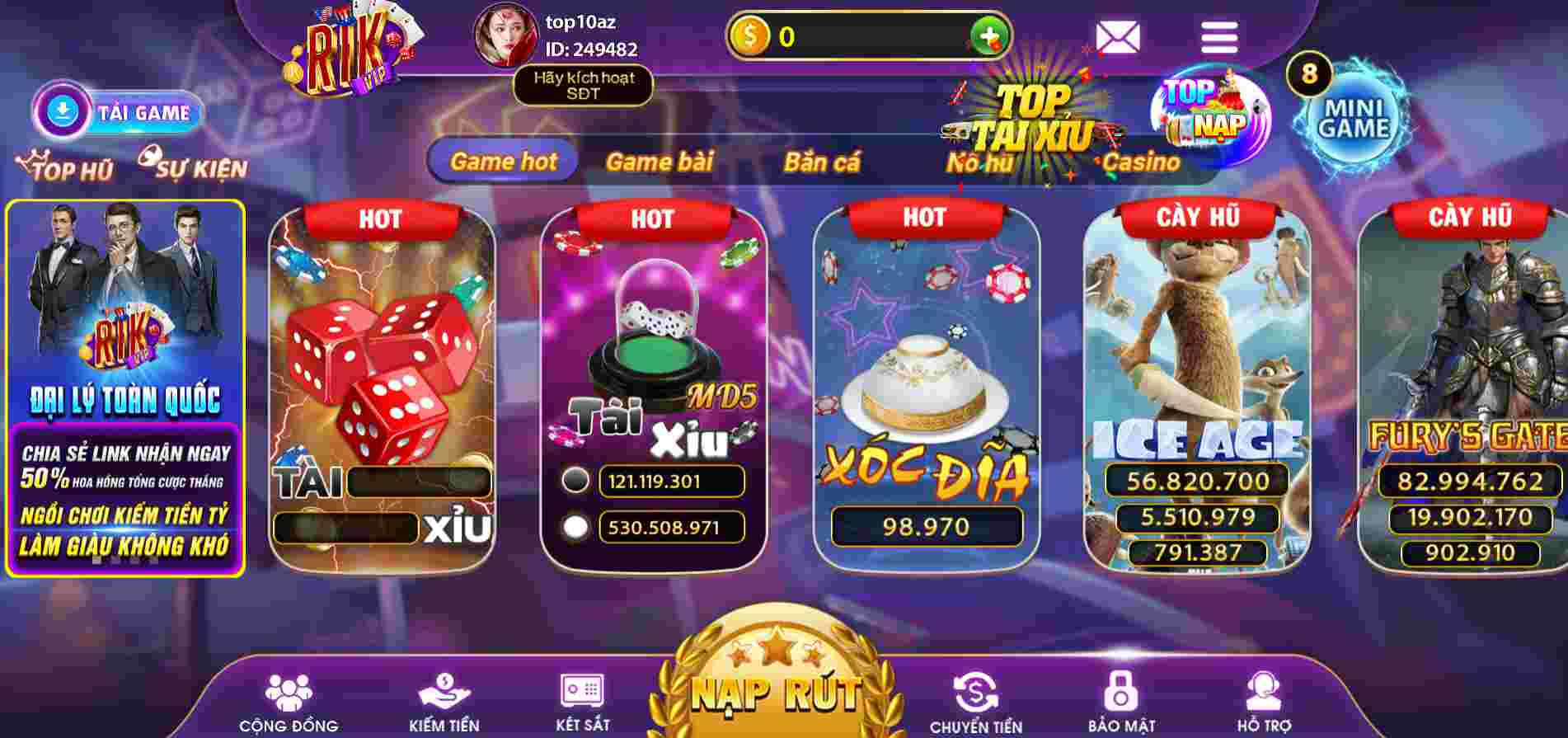 Rr88 cung cấp nhiều quyền lợi hấp dẫn cho tất cả các thành viên - Rr88